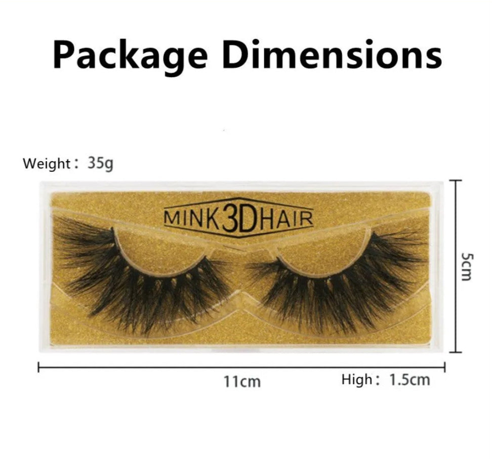 Lashes 3D Real Mink Lashes