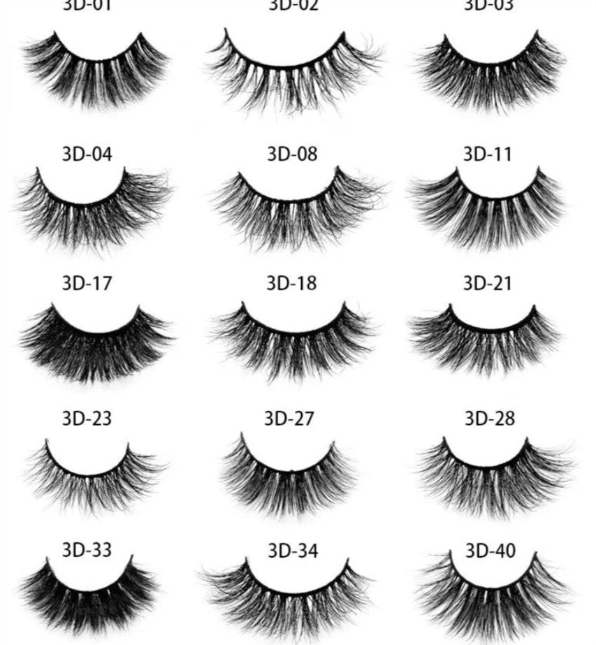 Lashes 3D Real Mink Lashes