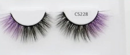 3D Volume Color Lashes Fluffy Handmade Colored Lashes