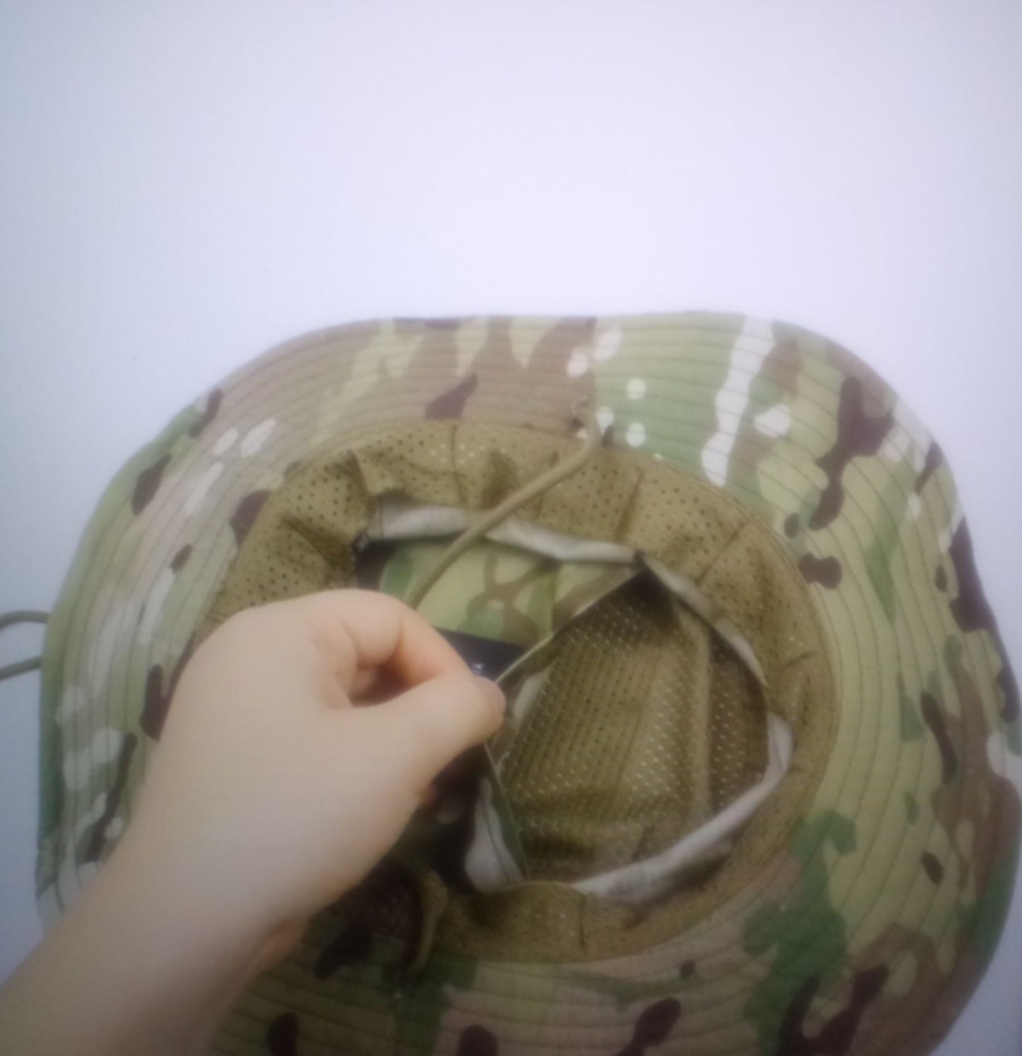 Camouflage Breathable Sunscreen Bucket Hat