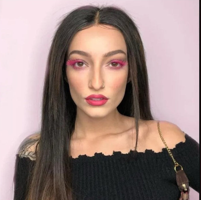 3D Volume Color Lashes Fluffy Handmade Colored Lashes
