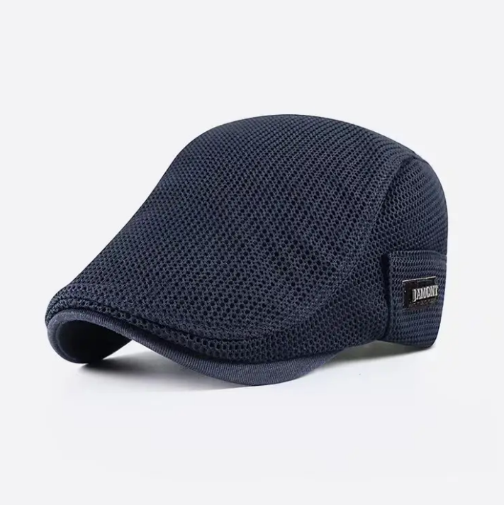 Unisex Breathable Mesh Work Cap, Adjustable Hat