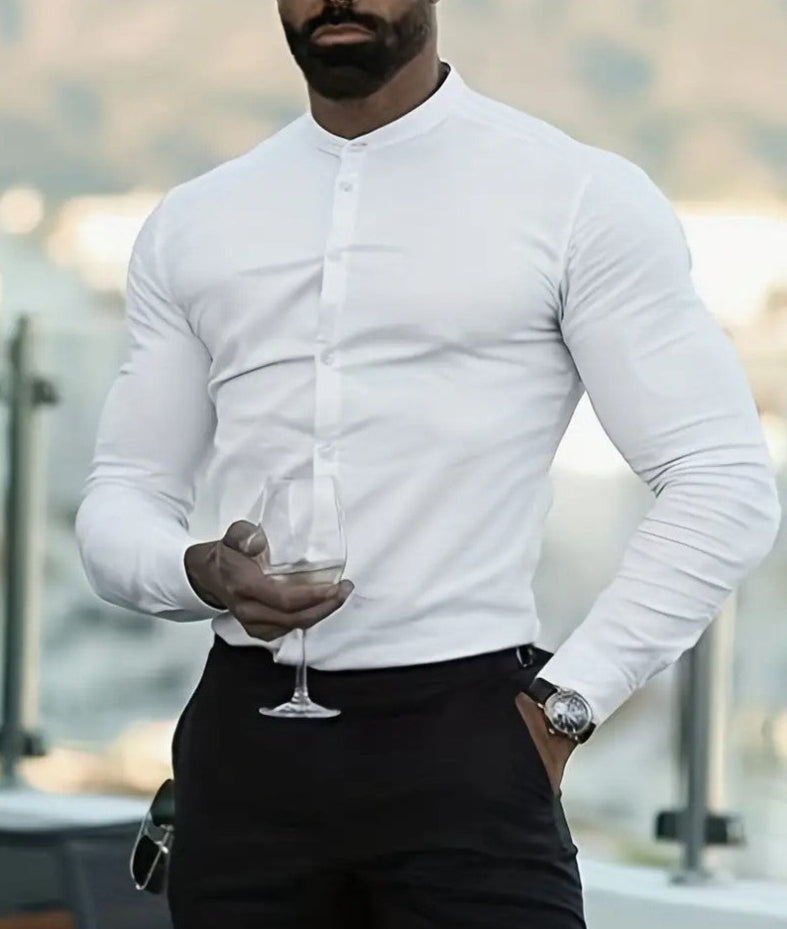 Formal Classic Design Button Up Shirt