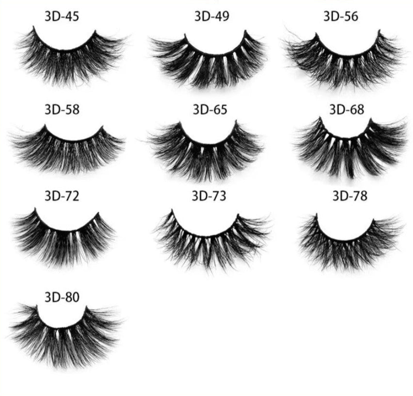 Lashes 3D Real Mink Lashes