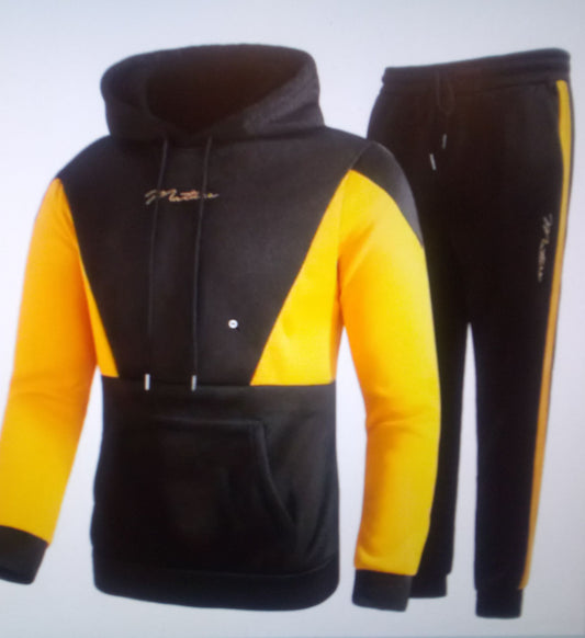 Pullover Hooded Sweatshirt & Drawstring Sweatpants