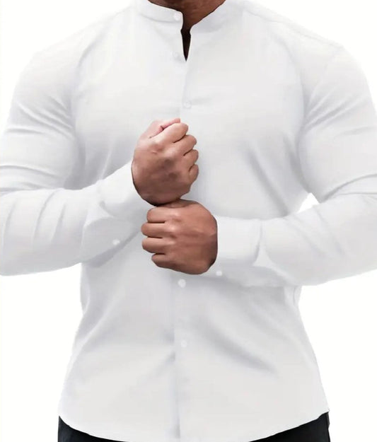 Formal Classic Design Button Up Shirt