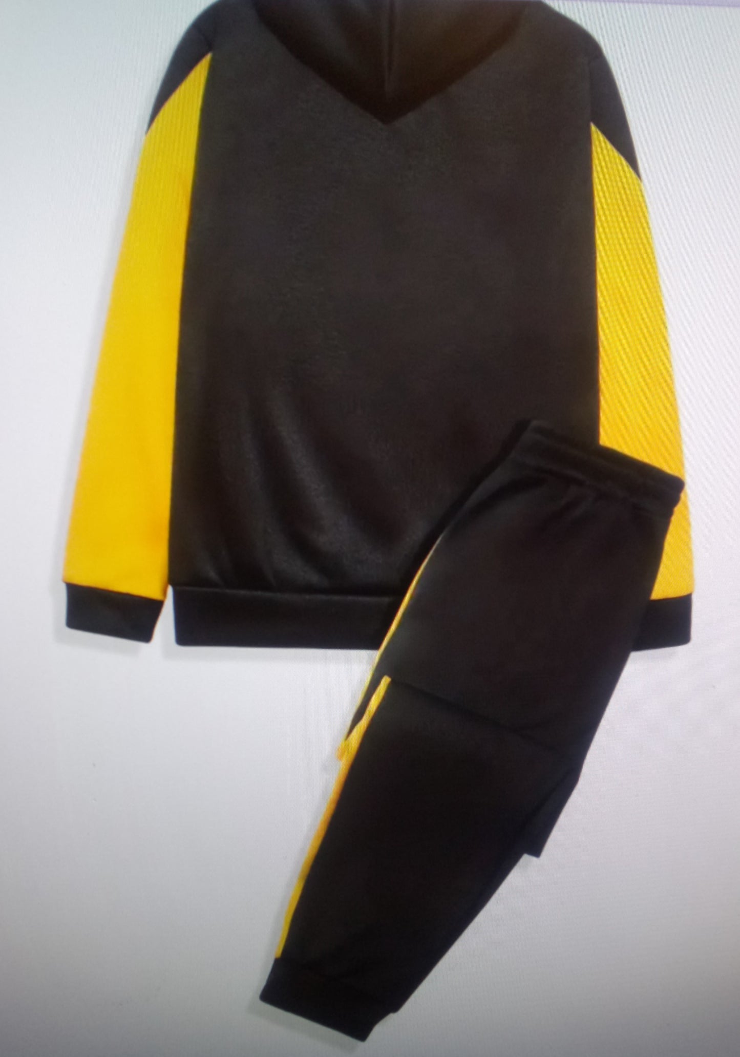 Pullover Hooded Sweatshirt & Drawstring Sweatpants