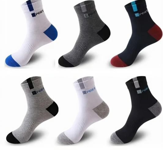 10pairs Men's Athletic Socks, Ankle Socks