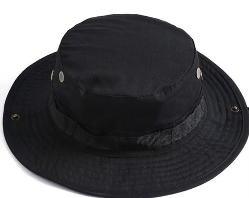 Gorra Panamá tipo cubo de camuflaje